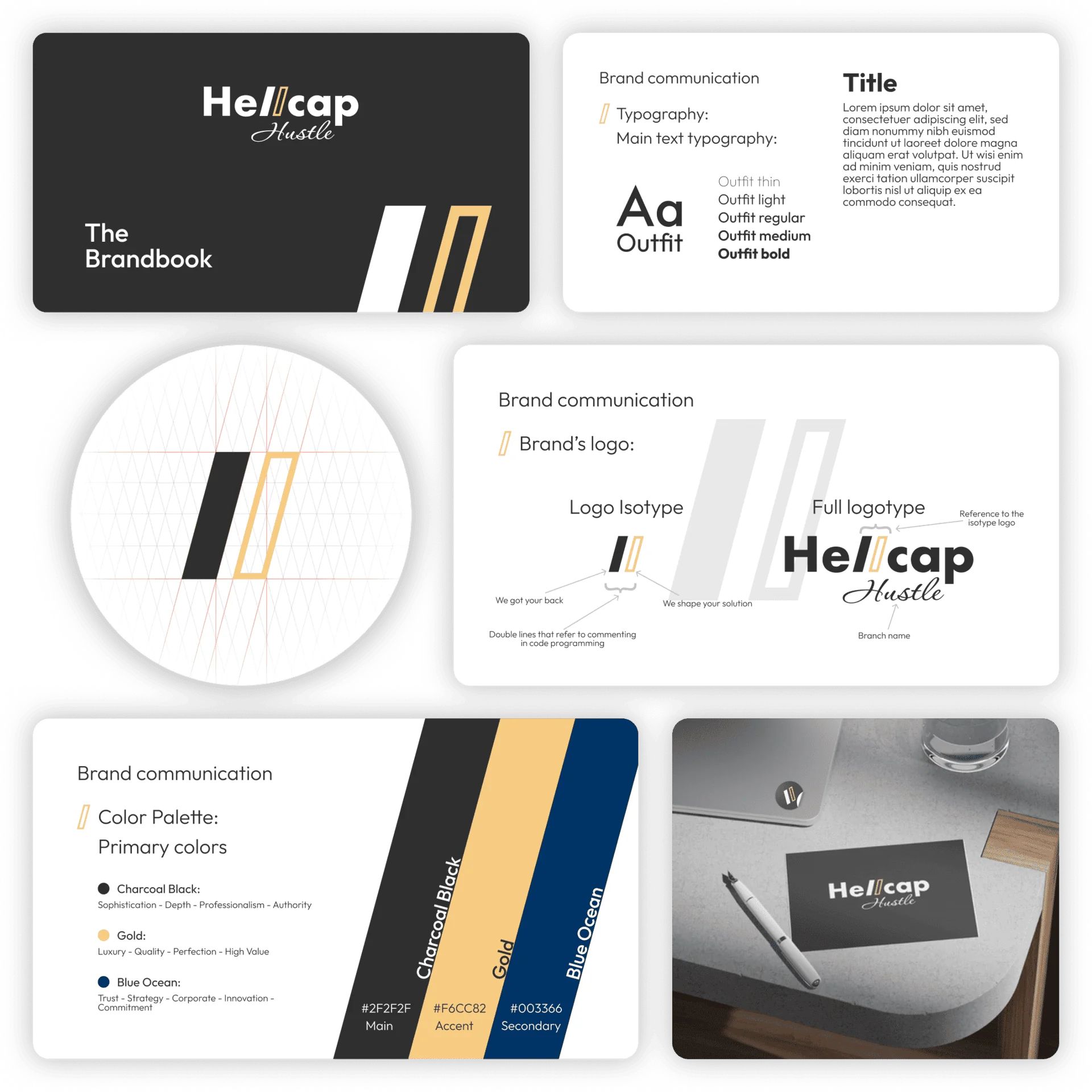 Hellcap Hustle brandbook